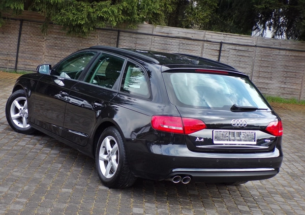 Audi A4 cena 43900 przebieg: 238000, rok produkcji 2014 z Czeladź małe 466